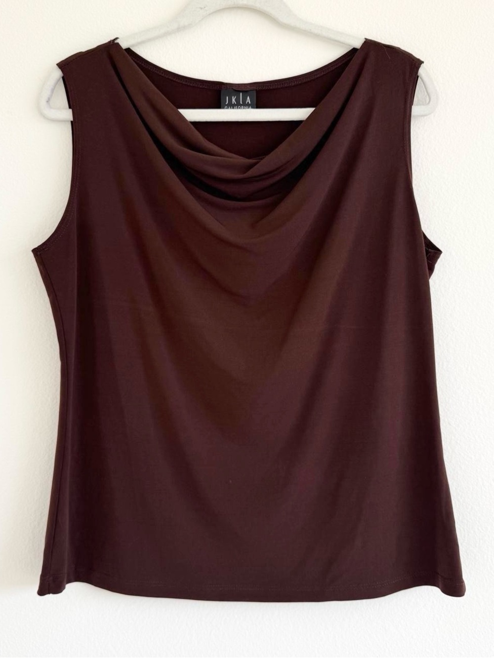 Vintage JKLA Cowl Neck Top Sleeveless